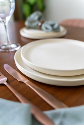 Ontbijtbord Dreamy Ivory - Set van 6