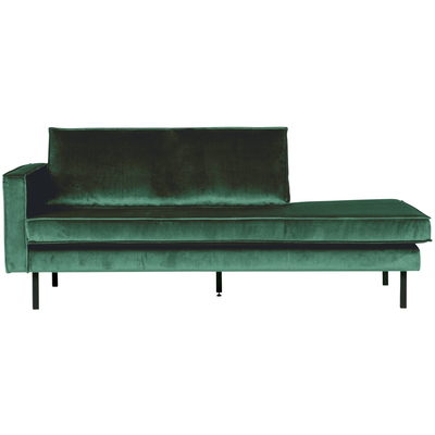 Rodeo daybed links structure velvet brass