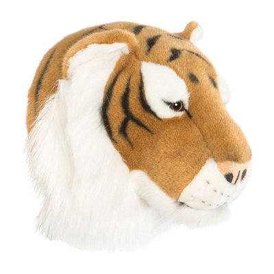 Pluche dierenkop tijger Felix