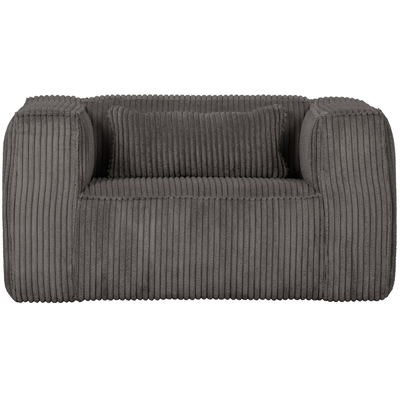 Bean fauteuil chenille velvet naturel