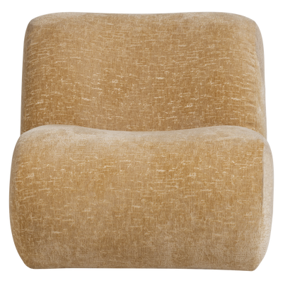 Nomu fauteuil grove chenille lichtbruin [fsc]