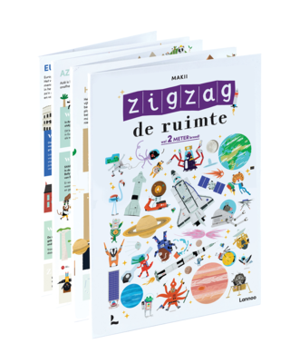 Terra Lannoo boek Zigzag - De ruimte