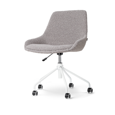 Bureaustoel Nout-Isa - wit onderstel