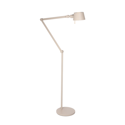 Vloerlamp Kees hoog crème