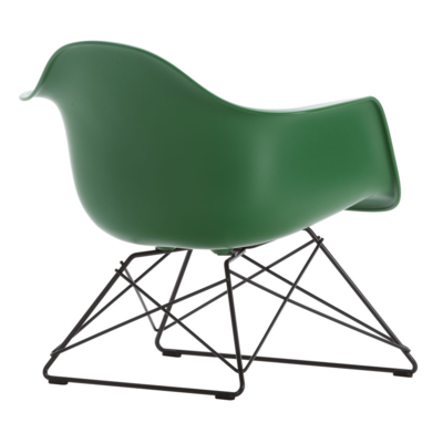 Vitra loungestoel Eames LAR zwart onderstel