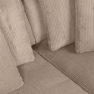 Loods 5 loveseat Mino ribfluweel