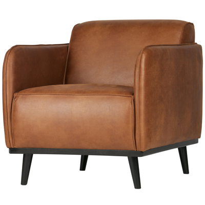 Statement fauteuil met arm chenille velvet perzikroze