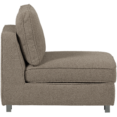 Lazy 1-zits element boucle antraciet