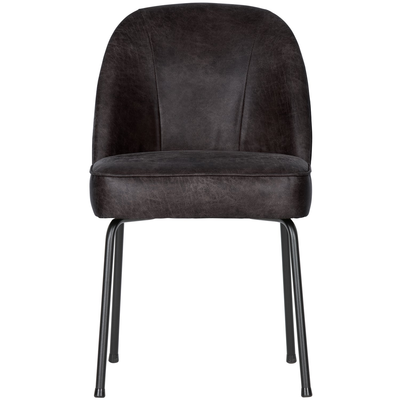 Vogue eetkamerstoel structure velvet brass