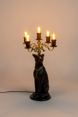 Bold Monkey vloerlamp Proudly Crowned Panther