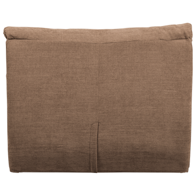 Baggy 1-zits element geweven chenille oudroze