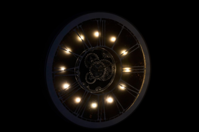 Klok Gregor met Led verlichting