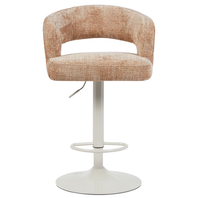 Barkruk Vince - Beige onderstel