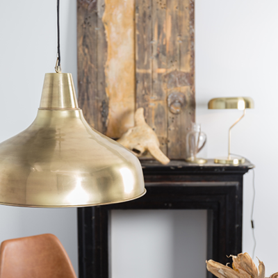 Dutchbone Brass Mania hanglamp