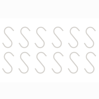 S-haakjes - set van 12