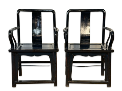 Stoel donker blauw (Set van 2) Lak