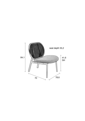 Zuiver Spike Fauteuil