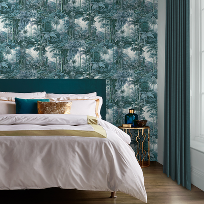 vliesbehang graham & brown benmore ridge twilight