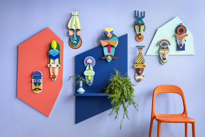 Studio ROOF wanddecoratie Dakar Mask