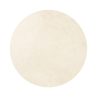 Marmer dienblad rond - beige