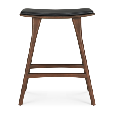 Ethnicraft - hoge kruk Osso 65 bruin teak