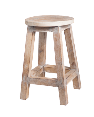 Houten krukje naturel