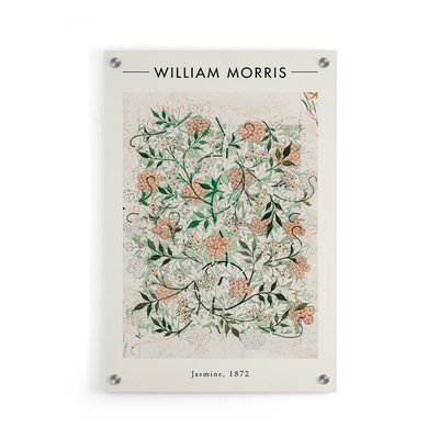 Walljar plexiglas schilderij - William Morris - Jasmine