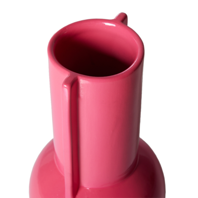 HKliving vaas Ceramic hot pink