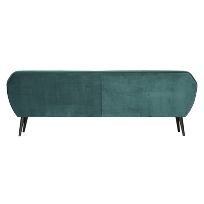 Rocco xl bank 230 cm velvet off white [fsc]