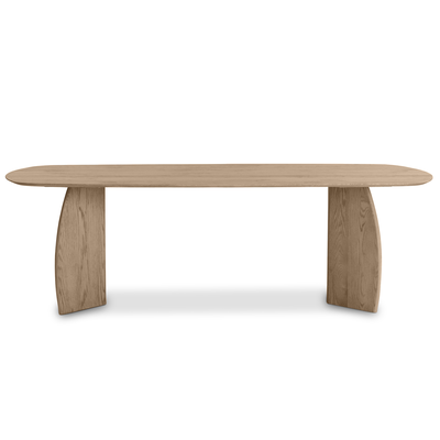 Eetkamertafel Divio groove naturel 90 cm