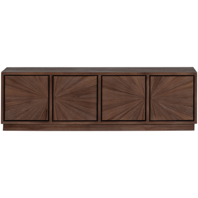 Sun tv meubel recycled teak bruin