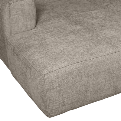 Bean chaise longue bank links terra melange