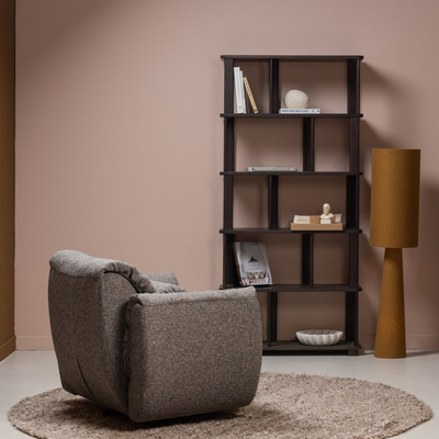 Riss boekenkast eikenhout naturel 186x90cm