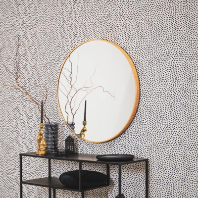 Housevitamin spiegel 70, 80cm goud
