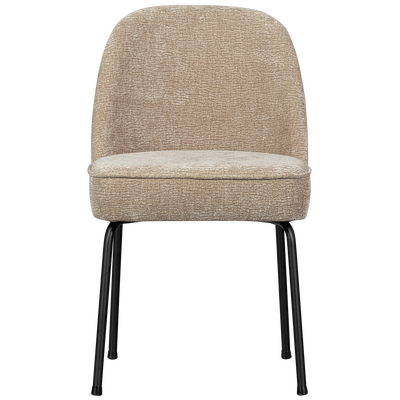 Vogue eetkamerstoel structure velvet brass