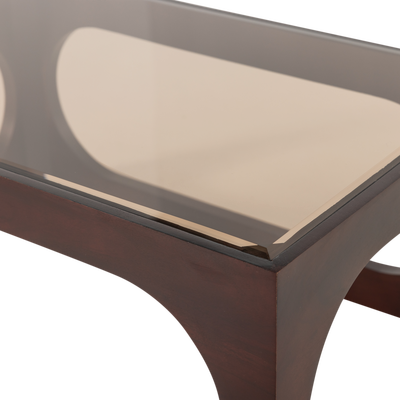 Trax salontafel acaciahout bruin