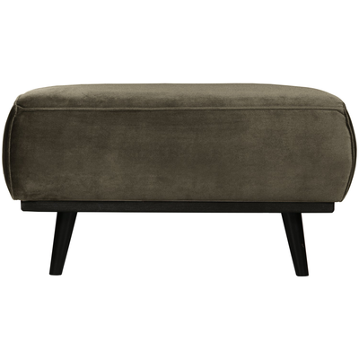 Statement hocker lichtbruin melange