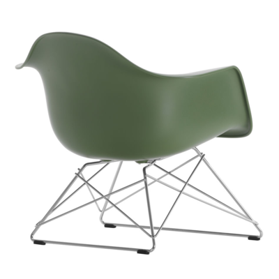 Vitra loungestoel Eames LAR chroom onderstel