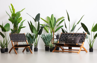 Kunstplant Strelitzia