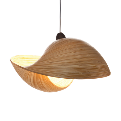 Hanglamp Shell bamboo