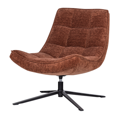 Maudi draaifauteuil chenille structuur groen