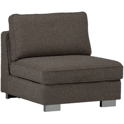 Lazy 1-zits element boucle antraciet