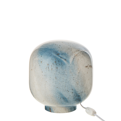 Tafellamp bo wit/blauw small j-line
