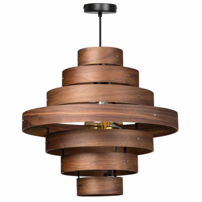 Luxa Houten Hanglamp – Groot (7-rings)