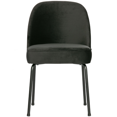 Vogue eetkamerstoel structure velvet brass