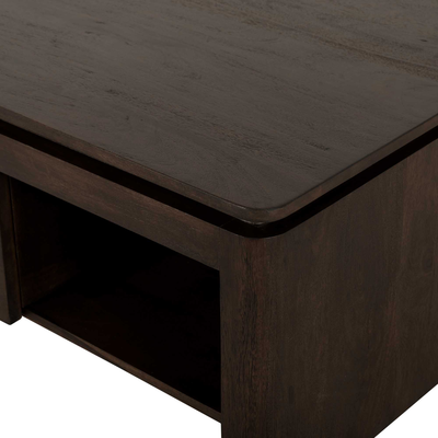 Salontafel Rondo Vierkant Bruin