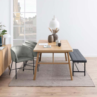 Eettafel Gwen visgraat