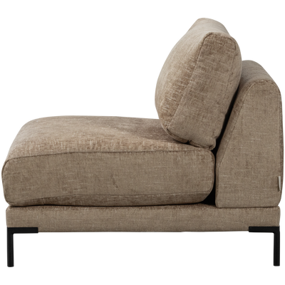Couple loveseat element mud melange