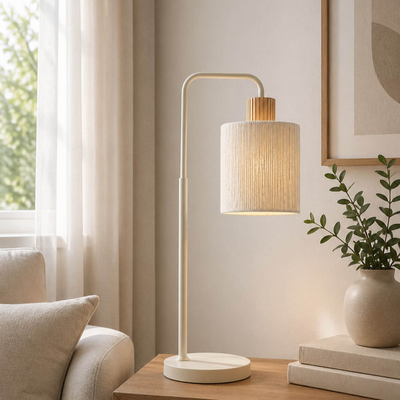 Arjan Tafellamp Beige