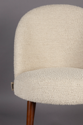 Dutchbone stoel Barbara Bouclé (set van 2)